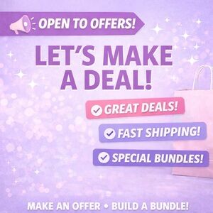 ✨OPEN OFFERS — EVERYTHING NEGOTIABLE✨